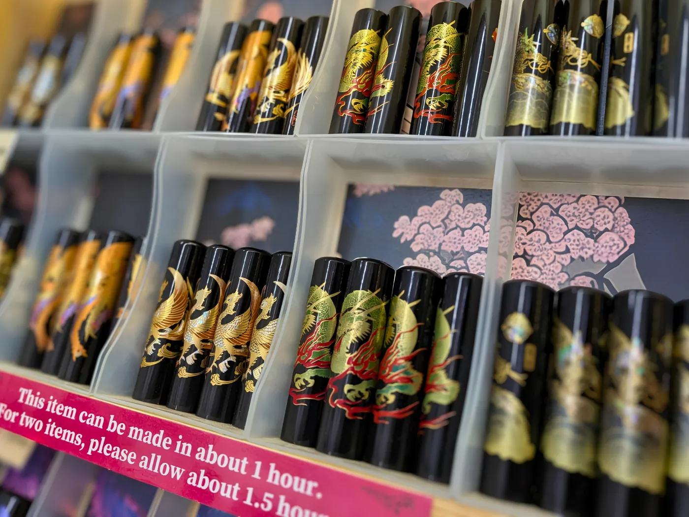 Make Your Own Hanko Seal: another scene from the tour